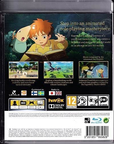 Ni no Kuni Wrath of the White Witch - PS3 (B Grade) (Genbrug)